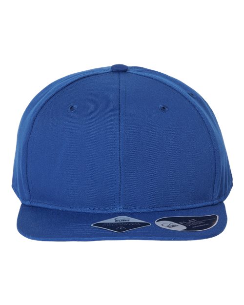 Sustainable Flat Bill Cap - Royal Front