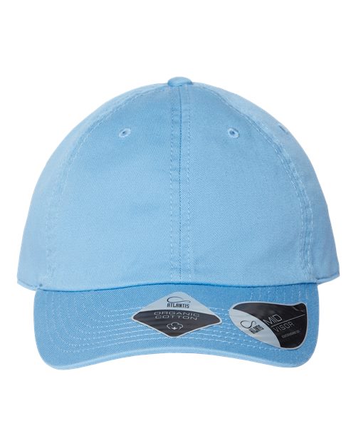 Sustainable Dad Hat - Columbia Blue Front