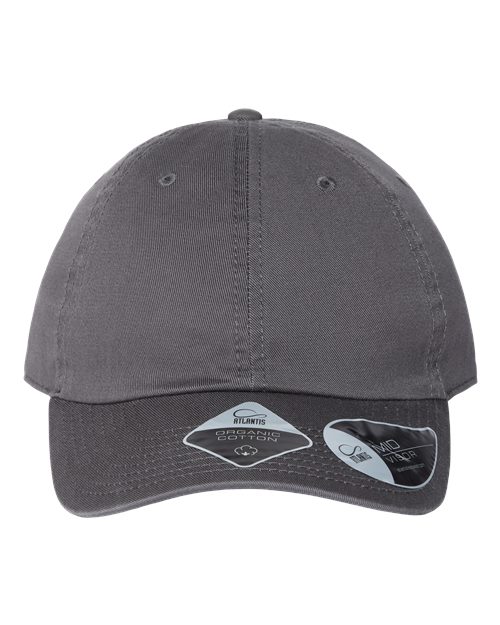 Sustainable Dad Hat - Dark Grey Front