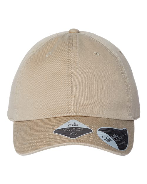Sustainable Dad Hat - Khaki Front