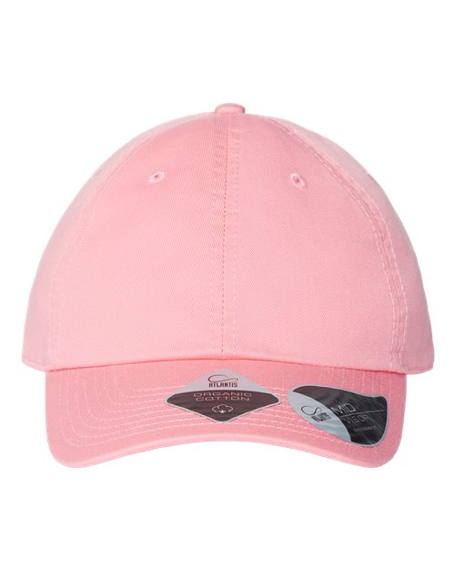 Sustainable Dad Hat - Pink Front