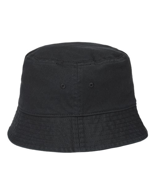 Sustainable Bucket Hat - Black Back