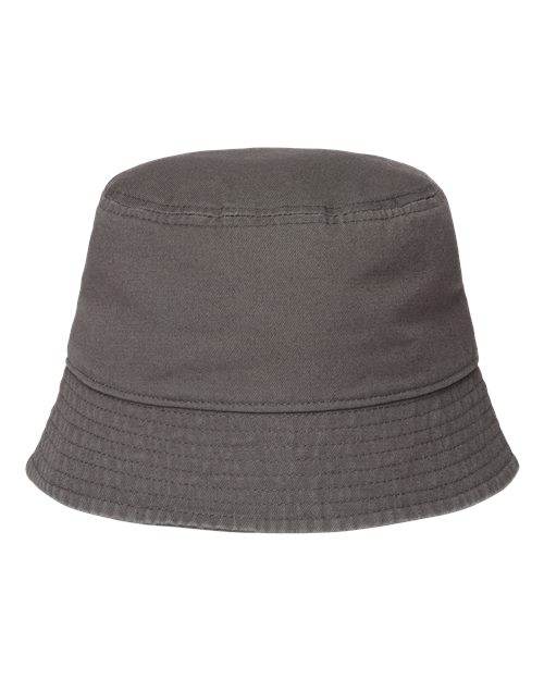 Sustainable Bucket Hat - Dark Grey Front