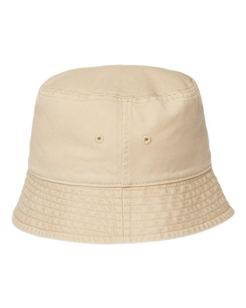 Sustainable Bucket Hat - Khaki Back