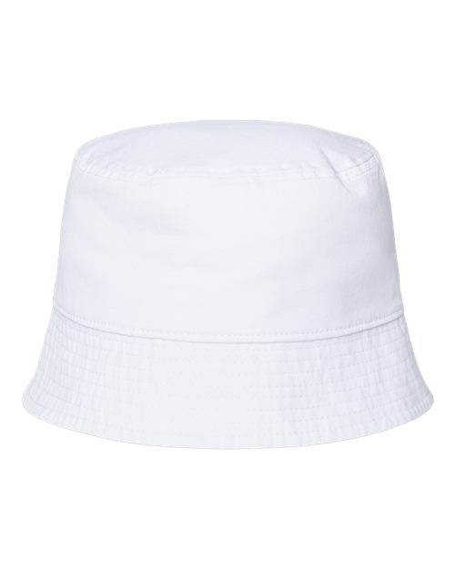 Sustainable Bucket Hat - White Front