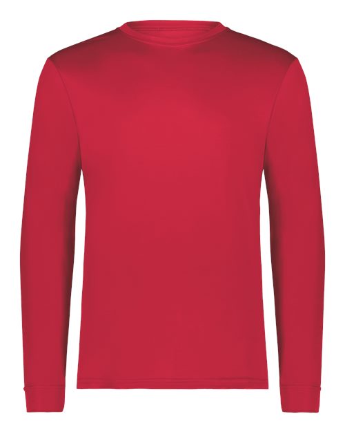 Unisex Nexgen Performance Long Sleeve T-Shirt - Scarlet Front