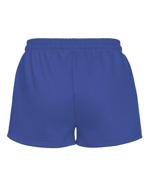Women's Athletic Fleece Shorts - Royal Back