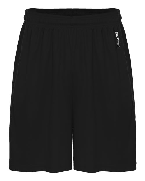Unisex Sweatless Shorts - Black Front