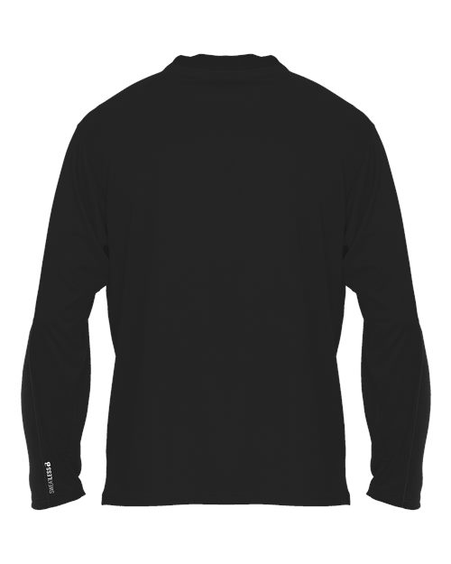 Unisex Sweatless Long Sleeve T-Shirt - Black Back
