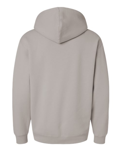 Unisex Heavyweight Hooded Sweatshirt - Cement Back