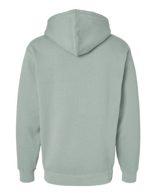 Unisex Heavyweight Hooded Sweatshirt - Dusty Sage Back