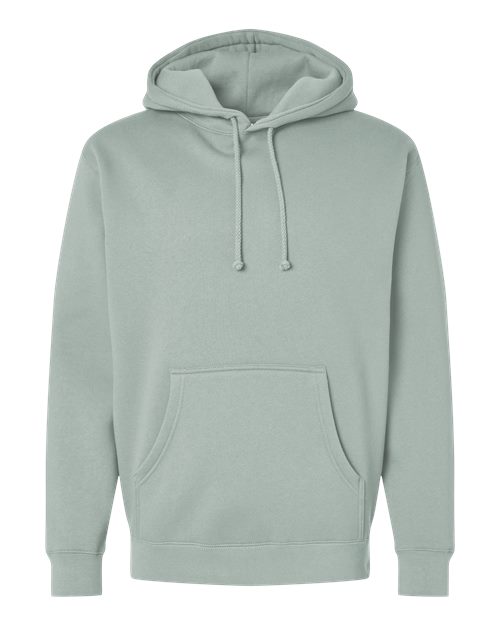 Unisex Heavyweight Hooded Sweatshirt - Dusty Sage Front