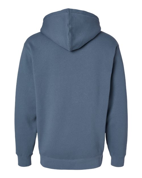 Unisex Heavyweight Hooded Sweatshirt - Storm Blue Back
