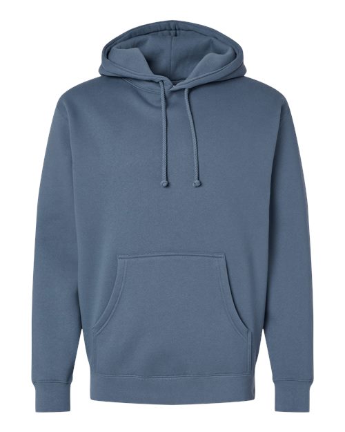 Unisex Heavyweight Hooded Sweatshirt - Storm Blue Front