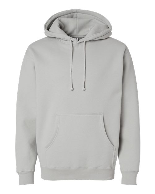 Unisex Heavyweight Hooded Sweatshirt - Smoke Front
