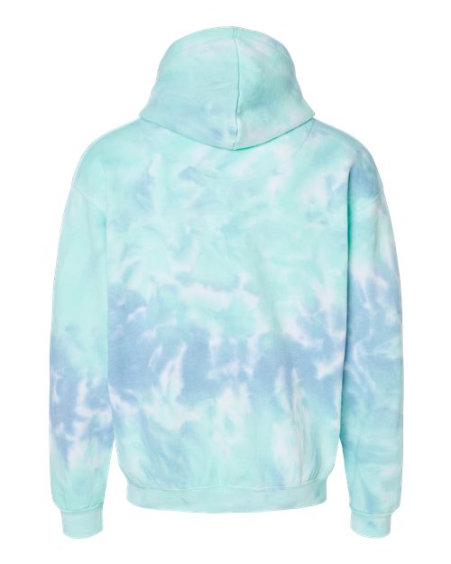 Unisex Tie-Dyed Hooded Sweatshirt - Slushy Back