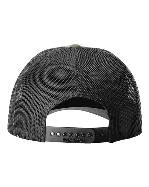 Low Pro Trucker Cap - Loden Green/ Black Back