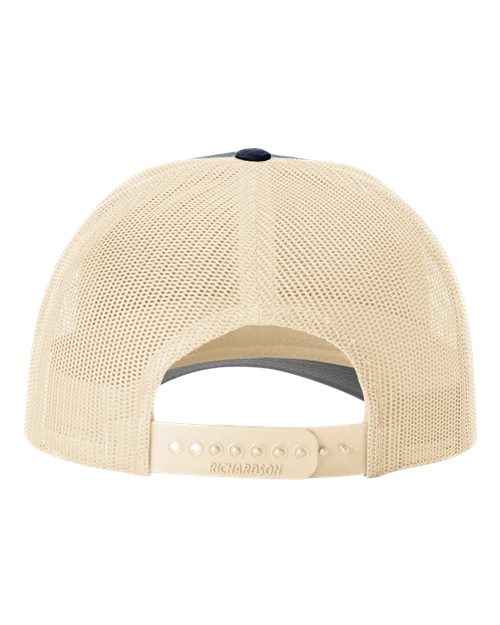 Low Pro Trucker Cap - Navy/ Khaki Back