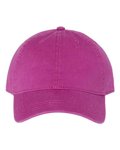 CAP AMERICA Relaxed Golf Dad Hat - Plum Front
