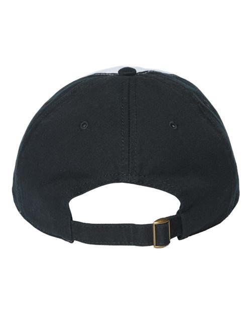 Relaxed Golf Dad Hat - White/ Black Back