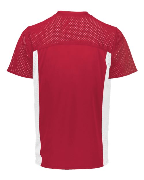 Youth Reversible Flag Football Jersey - Scarlet/ White Back