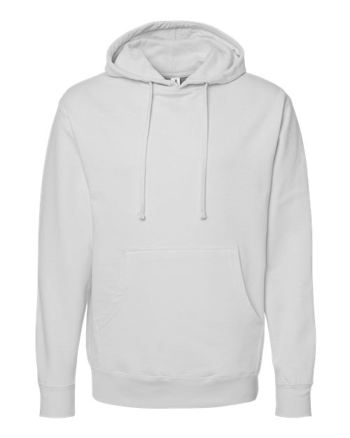 Unisex Midweight Hooded Sweatshirt - Smoke Front