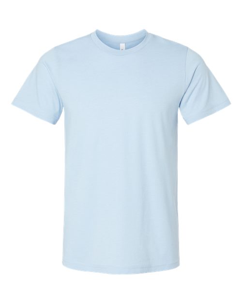 CVC Jersey Tee - Heather Baby Blue Front