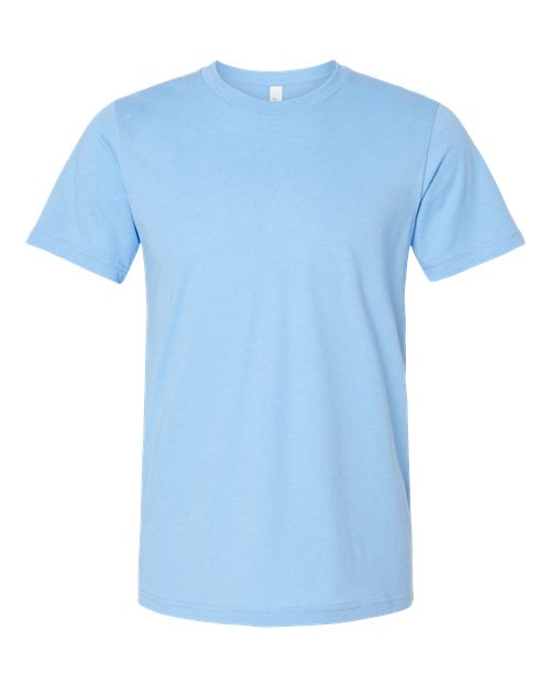 CVC Jersey Tee - Heather Carolina Blue Front