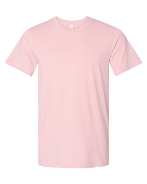 CVC Jersey Tee - Heather Pink Front