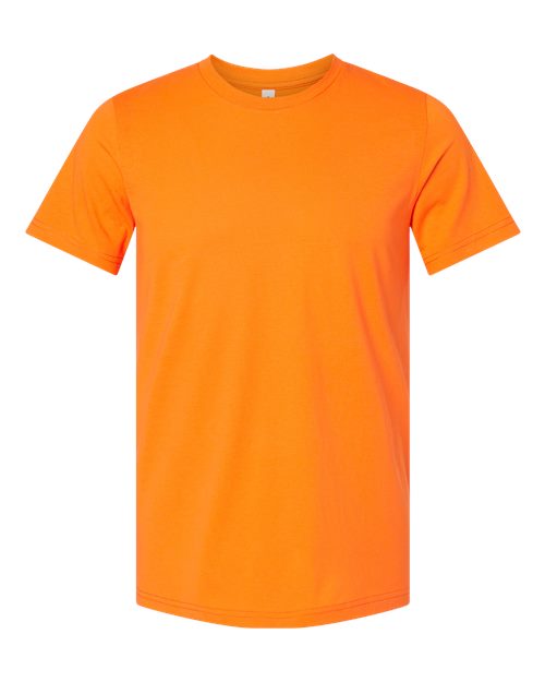 CVC Jersey Tee - Neon Orange Front