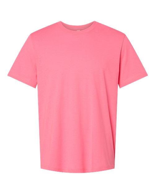 CVC Jersey Tee - Neon Pink Front