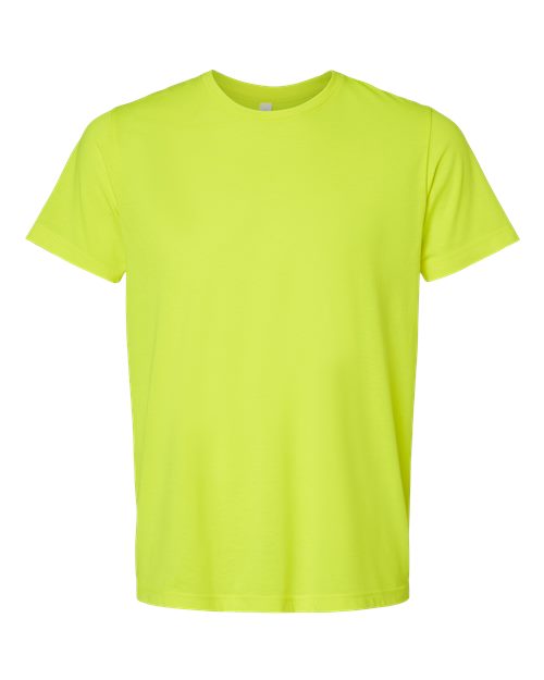 CVC Jersey Tee - Neon Yellow Front