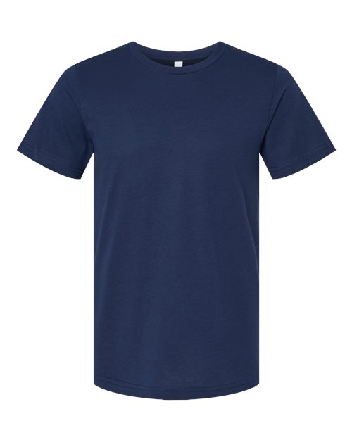 CVC Jersey Tee - Solid Navy Blend Front