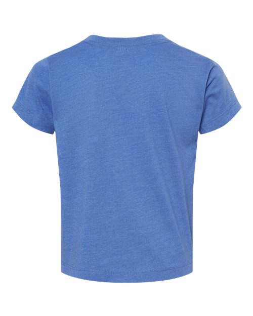 Toddler Jersey Tee - Heather True Royal Back