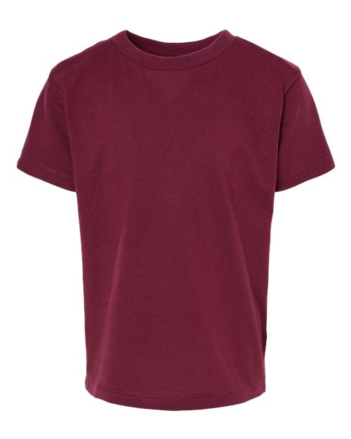 Toddler Jersey Tee - Maroon Front