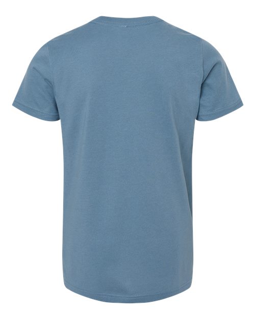 Youth Jersey Tee - Steel Blue Back