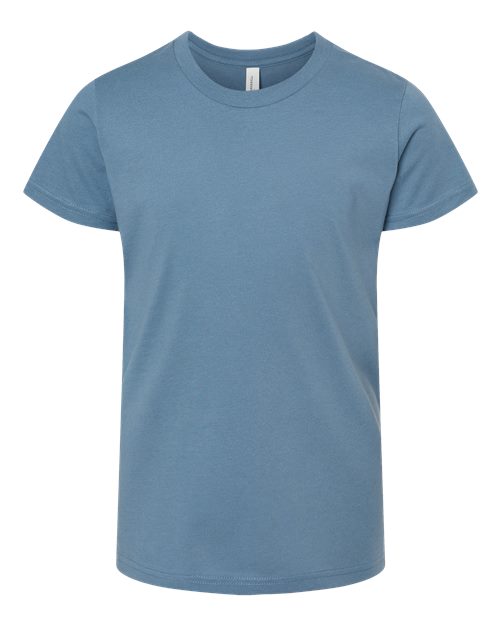 Youth Jersey Tee - Steel Blue Front