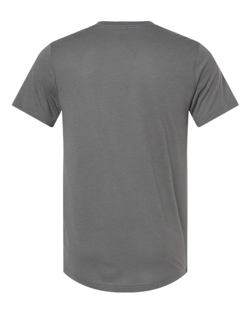 Triblend Tee - Solid Asphalt Triblend Back