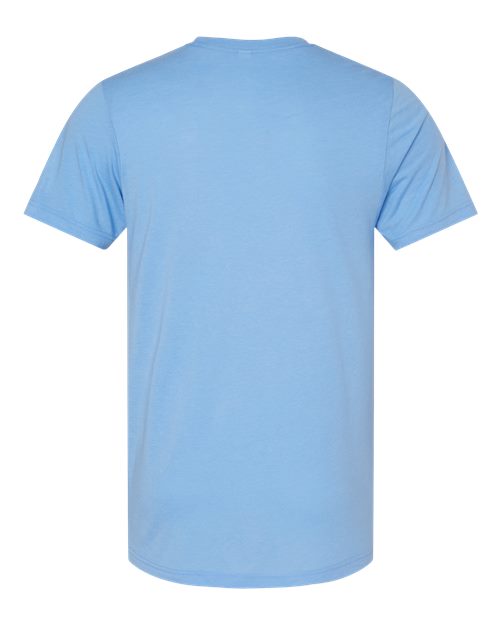 Triblend Tee - Solid Blue Triblend Back