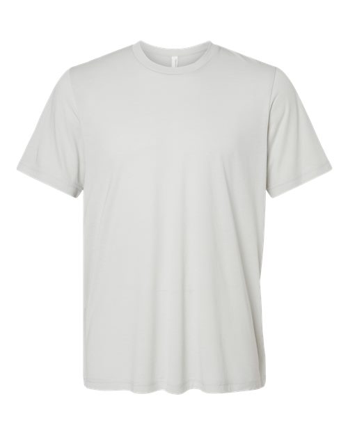 BELLA + CANVAS Triblend Tee - Solid Silver Triblend Front