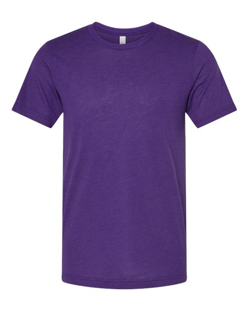 Triblend Tee - Solid Team Purple Triblend Front