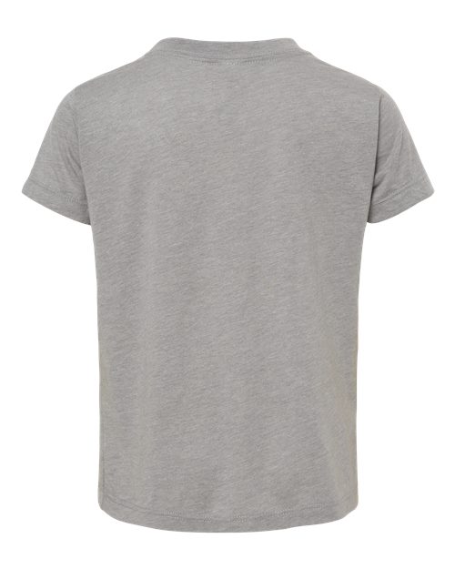 Toddler Triblend Tee - Athletic Grey Triblend Back