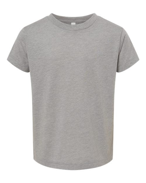 BELLA + CANVAS Toddler Triblend Tee - Athletic Grey Triblend Front