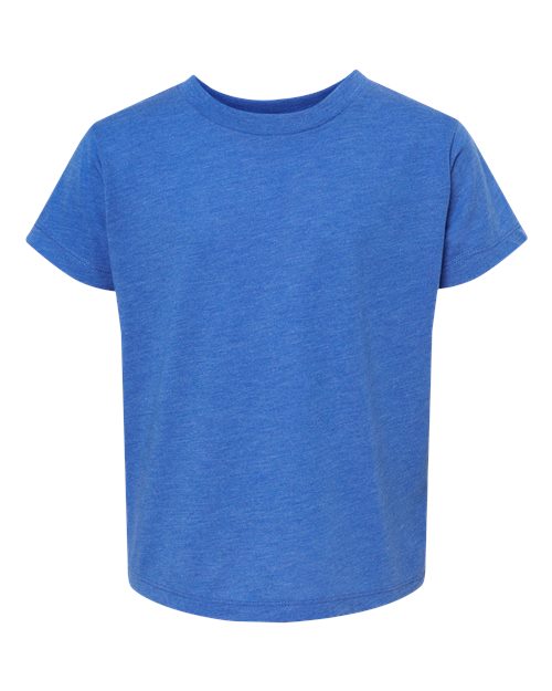 Toddler Triblend Tee - True Royal Triblend Front