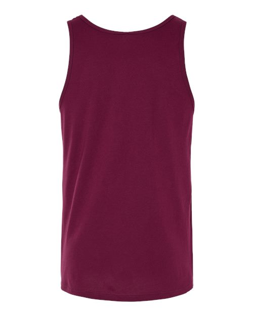 Jersey Tank - Maroon Back