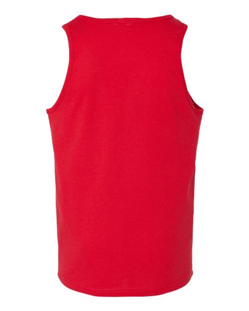 Youth Jersey Tank - Red Back