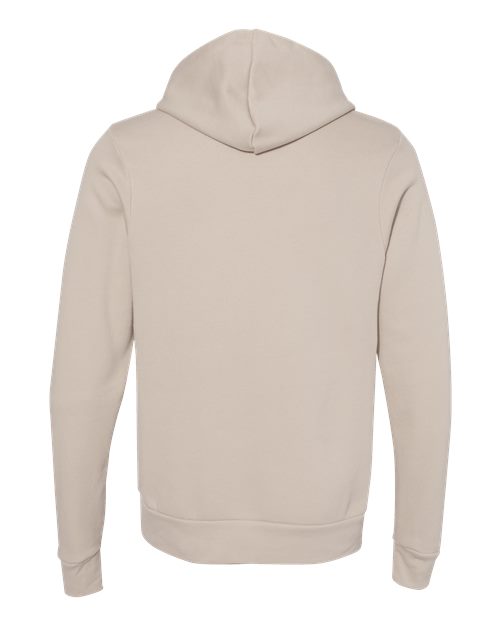 Unisex Sponge Fleece Hoodie Sweatshirt - Heather Dust Back