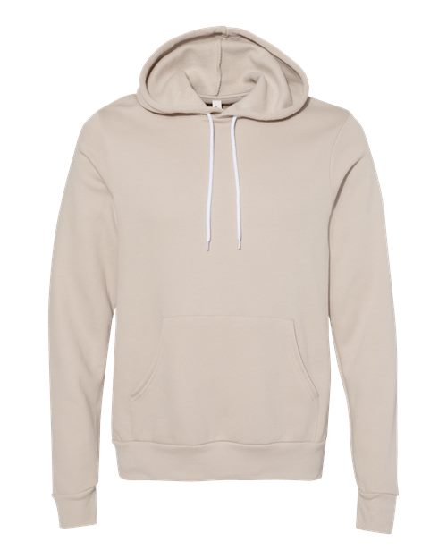 Unisex Sponge Fleece Hoodie Sweatshirt - Heather Dust Front