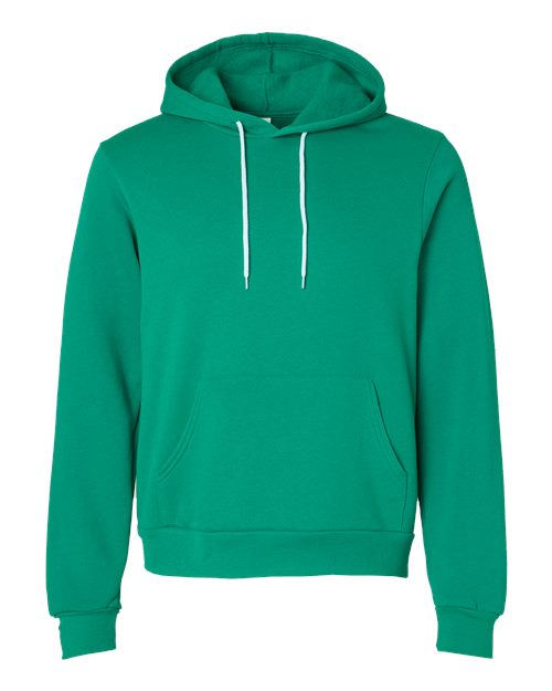 Unisex Sponge Fleece Hoodie Sweatshirt - Kelly Front
