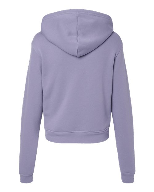 Women's Classic Hoodie Sweatshirt - Dark Lavender Back